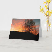 Carte Lever de soleil (Fleur jaune)