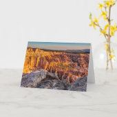 Carte Lever de soleil de point de Bryce (Fleur jaune)