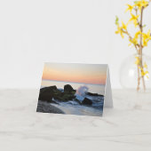 Carte Lever de soleil sur la morue de cap Falmouth, (Fleur jaune)