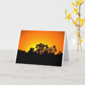 Carte Lever du soleil (Fleur jaune)