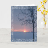 Carte lever du soleil 003a (Fleur jaune)