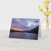 Carte Lever du soleil au lac St. Mary (Fleur jaune)