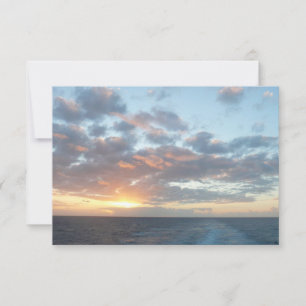 Carte Lever du soleil sur Sea I Pastel Seascape