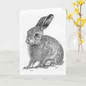 Carte Leveret (Fleur jaune)