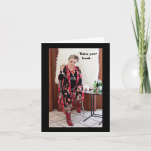 Carte Levez la main si vous pensez que le monde est fou