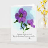 Carte Levez vos mots Rumi Aquarelle Salutation (Fleur jaune)