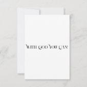 Carte Leviticus 19:17 KJV Bible Écriture Salutation (Dos)