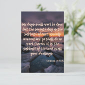 Carte Leviticus 23:3 KJV Bible Verse Pic Flat Salutation (Debout devant)