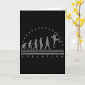 Carte L'évolution rétro de l'escalade Hommes Bouldering (Fleur jaune)