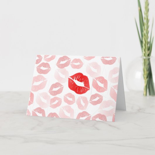 Carte Lèvres en bâton (Devant)