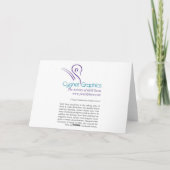 Carte Lévriers faisants une sieste dessinant par le (Dos)