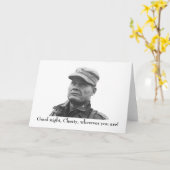 Carte Lewis Puller "Chesty" (Fleur jaune)