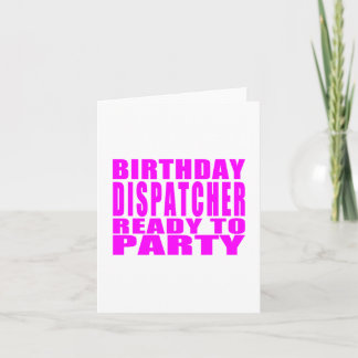 Carte L'expéditeur rose d'anniversaire d'expéditeurs