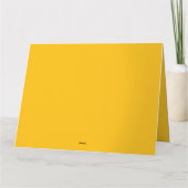 Carte Lézard Feuilles & Couleur (Dos)