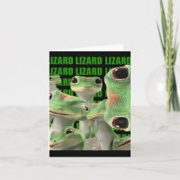 Lézard Lézard Lézard Mème Drôle (2 Faces) _1