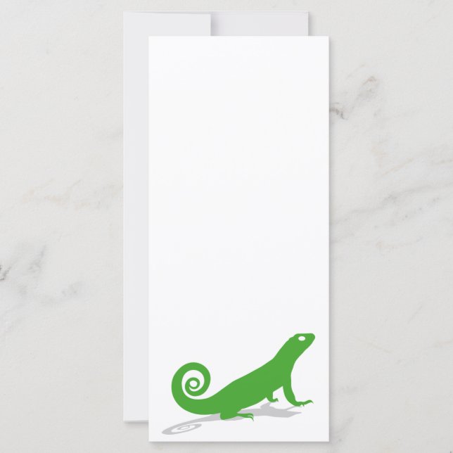 Carte Lézard vert (Devant)