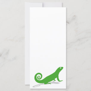 Carte Lézard vert