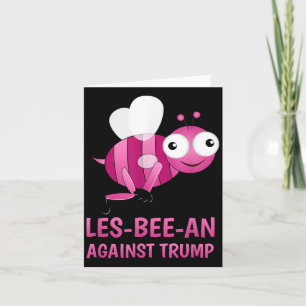 Carte Lgbt contre Donald Trump Gay pride Les-bee-an cont