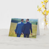 Carte LGBT dans notre voyage (Fleur jaune)