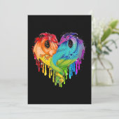 Carte LGBT Dragon (Debout devant)