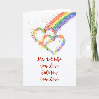 Carte Lgbt Gay Lesbian Félicitations pour son coming-out