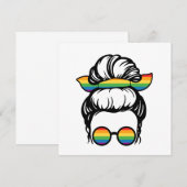 Carte LGBT-Pride. Gay love (Devant / Derrière)