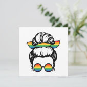 Carte LGBT-Pride. Gay love (Debout devant)