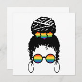 Carte LGBT-Pride. L'amour gay. (Devant / Derrière)