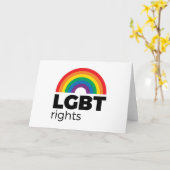 Carte LGBT Ribow (Fleur jaune)