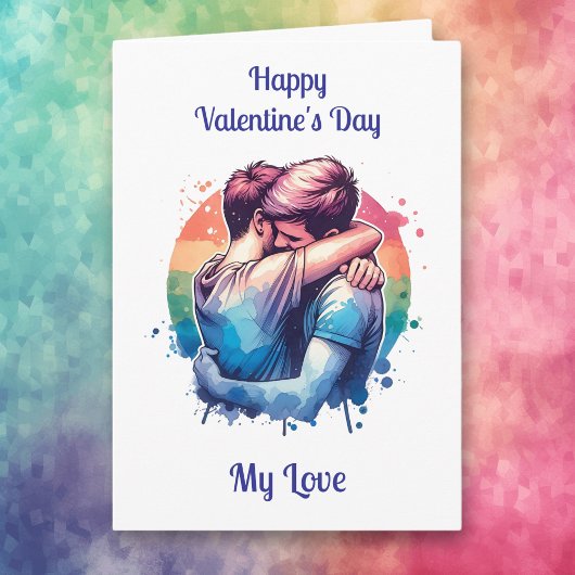 Carte LGBTQIA+ | Heureuse Sainte-Valentin My Love