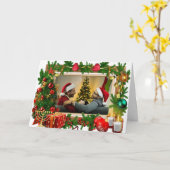 Carte LGBTQIA+ Joyeuses Fêtes Texte d'image subtil Perso (Fleur jaune)