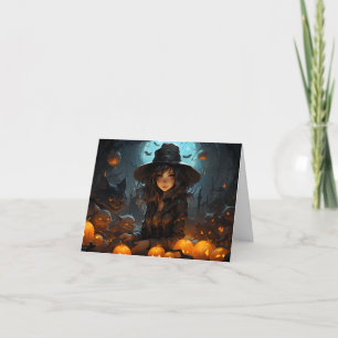 Carte L'Halloween en cuisine