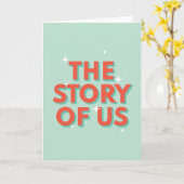 Carte L'Histoire De Nous (Fleur jaune)