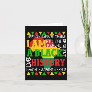 Carte L'histoire des Noirs est l'histoire patriotique de