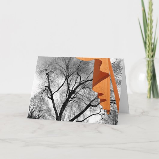 Carte L'hiver dans le parc (Devant)