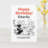 Carte L'homme dort pour préserver l'énergie (Fleur jaune)