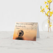 Carte L'homme est citation libre de Voltaire (Fleur jaune)