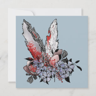 Carte L'horreur du lapin de Pâques arrive