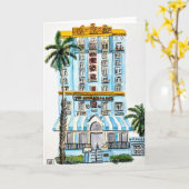 Carte L'hôtel Georgeian (Fleur jaune)