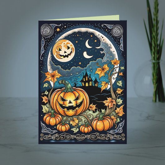 Carte L'humeur d'Halloween