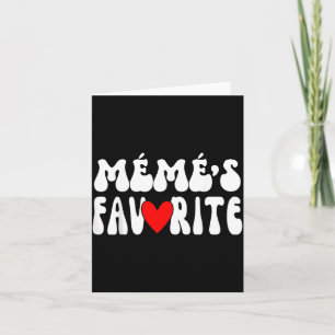Carte L'humour de grand-parent préféré de MÉmÉ Granhild