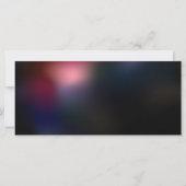 Carte libellule rouge brillante (Dos)