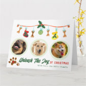 Carte Libérer La Joie De Noël (Fleur jaune)