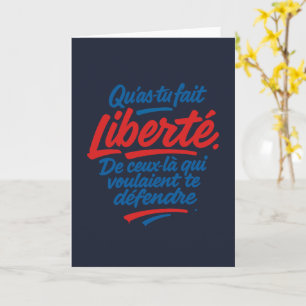 Carte Liberté