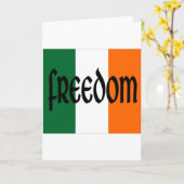 Carte Liberté (Fleur jaune)