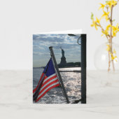 Carte Liberté, Liberté (vide à l'intérieur) (Fleur jaune)