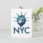 Carte Liberté NYC (Debout devant)