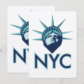 Carte Liberté NYC (Devant / Derrière)