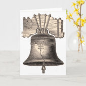 Carte Liberty Bell (Fleur jaune)
