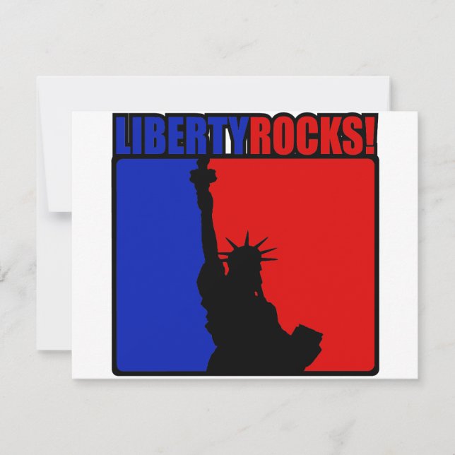 Carte Liberty Rocks ! (Devant)